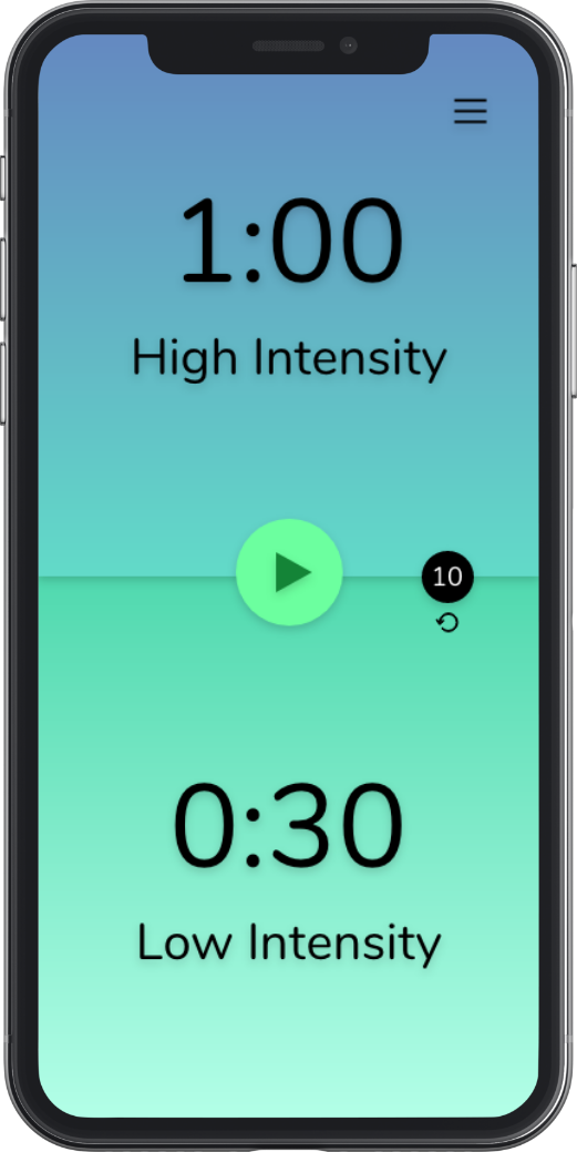 Lapso timer screenshot.